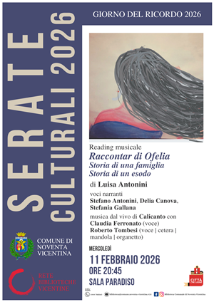 Recital musicale "Raccontar di Ofelia. Storia di una famiglia. Storia di un esodo" con Calicanto