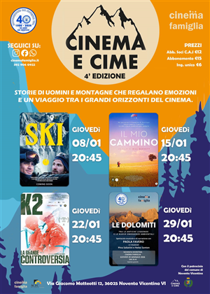 Cinema e Cime 2026