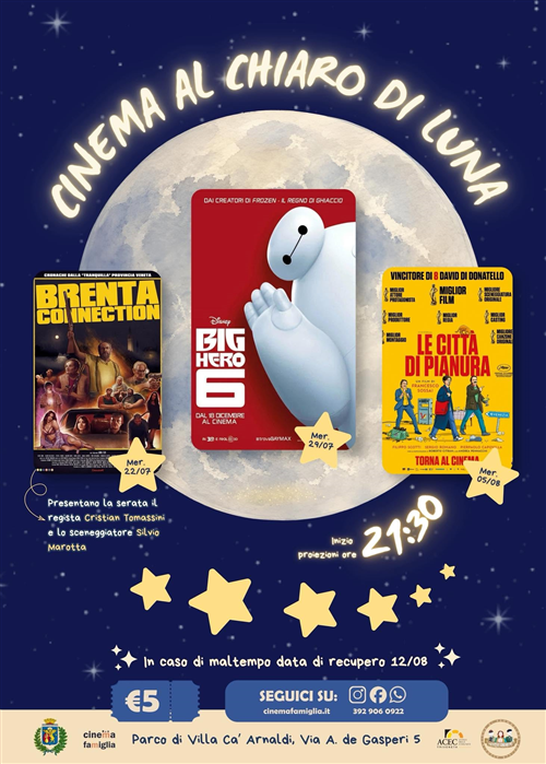 Cinema al chiaro di luna