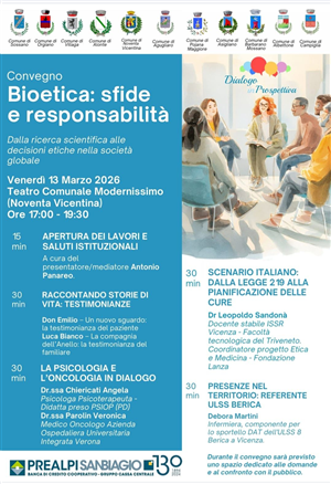 Convegno "Bioetica: sfide e responsabilità"