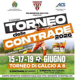 X Edizione Torneo delle Contrade 2026