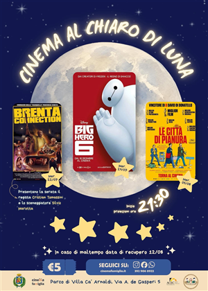 Cinema al chiaro di luna